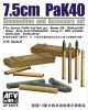 AFV Club AF35075 7,5 Cm Pak 40 Ammo& Accessory Set 1/35